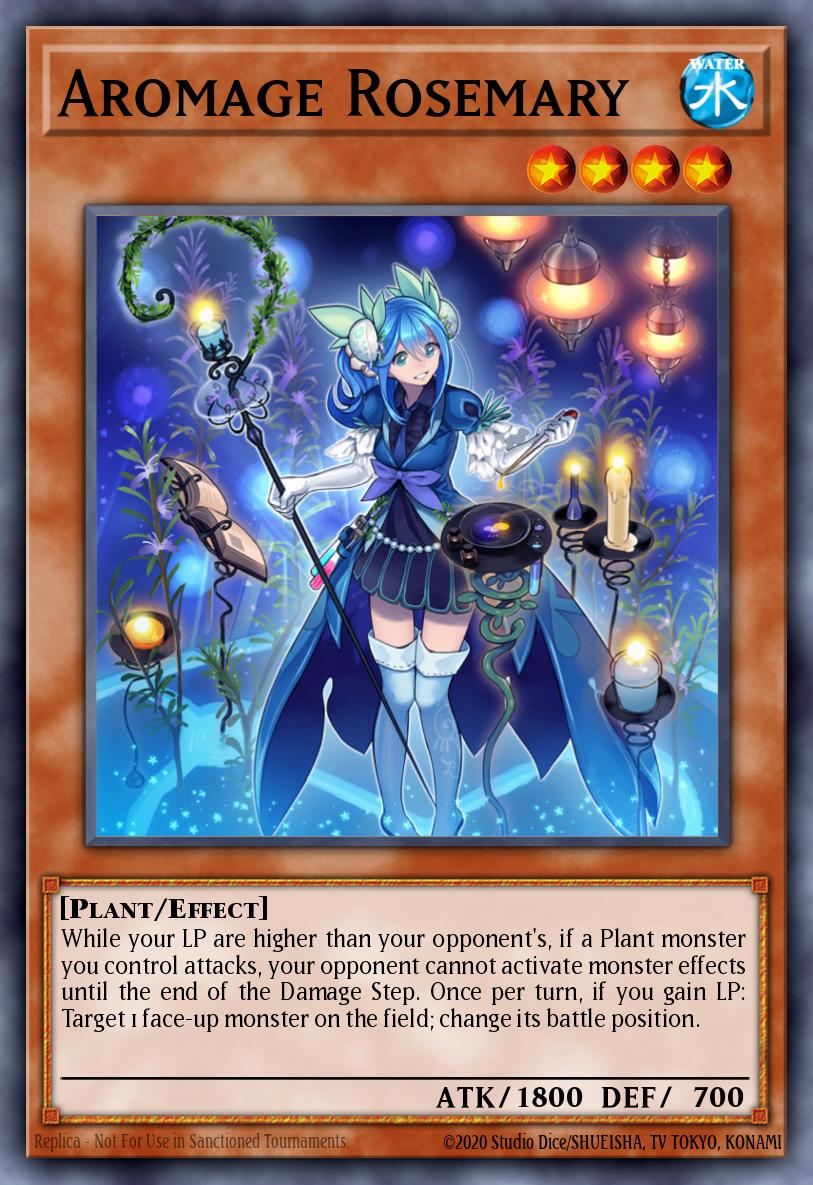Aromage Rosemary Yu-Gi-Oh card