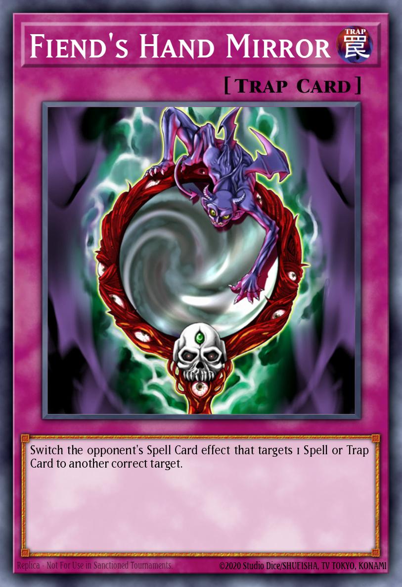 Fiend's Hand Mirror Yu-Gi-Oh card