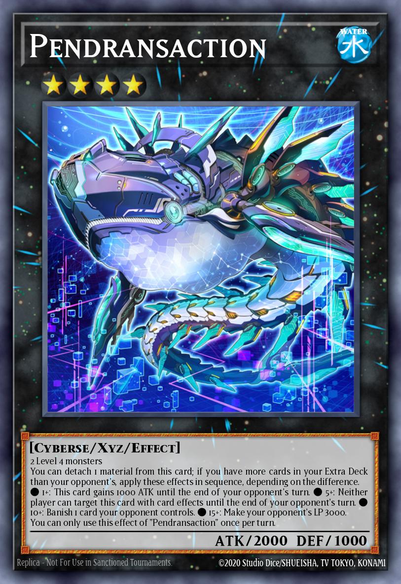 Pendransaction Yu-Gi-Oh card