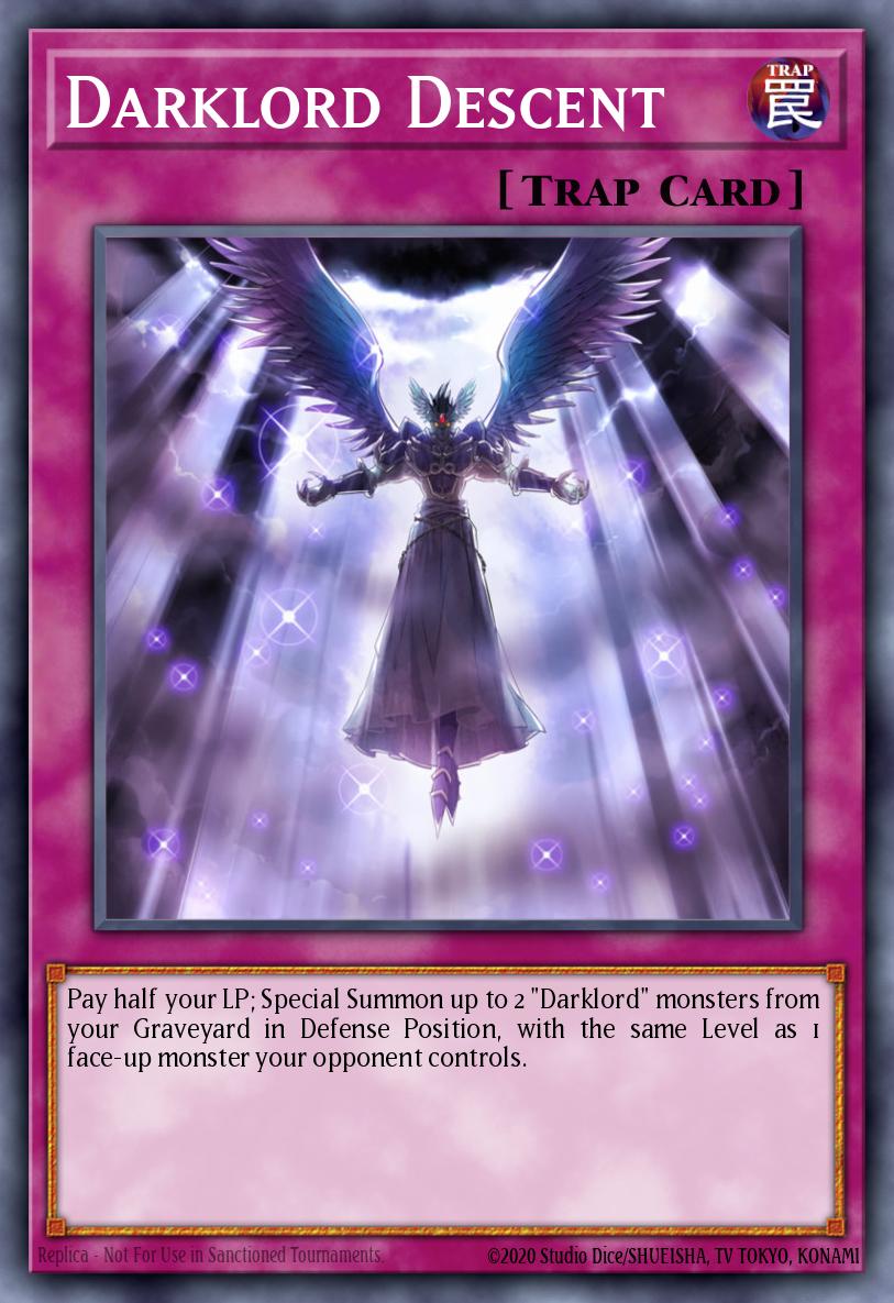 Darklord Descent Yu-Gi-Oh card