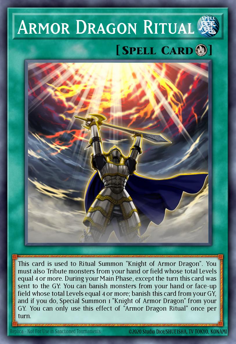 Armor Dragon Ritual Yu-Gi-Oh card