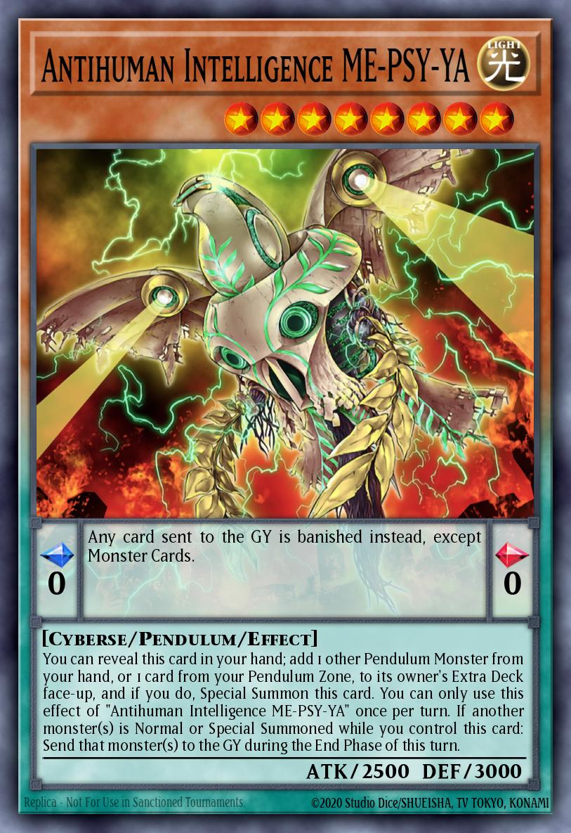 Antihuman Intelligence ME-PSY-YA Yu-Gi-Oh card
