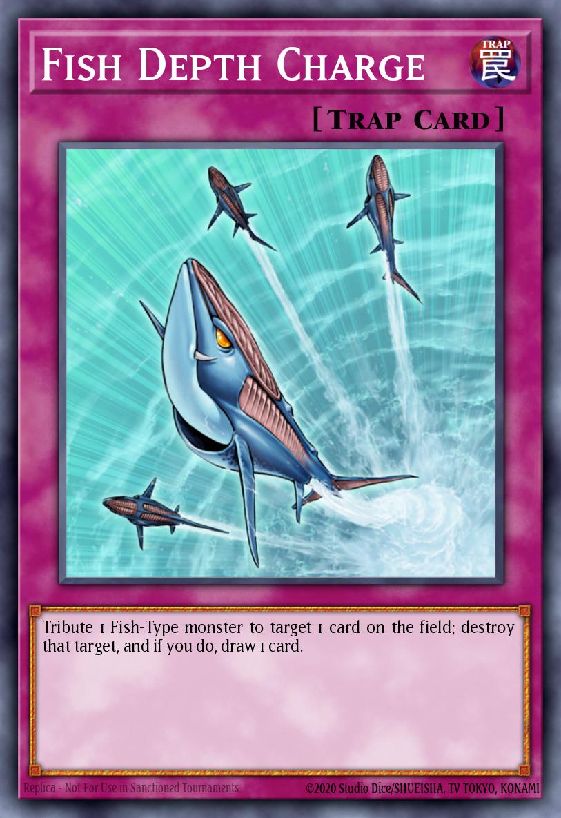 Fish Depth Charge Yu-Gi-Oh card