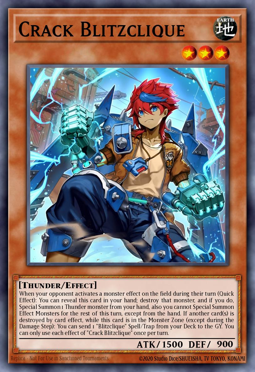 Crack Blitzclique Yu-Gi-Oh card