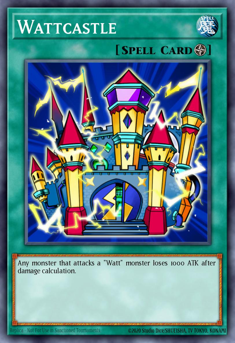 Wattcastle Yu-Gi-Oh card