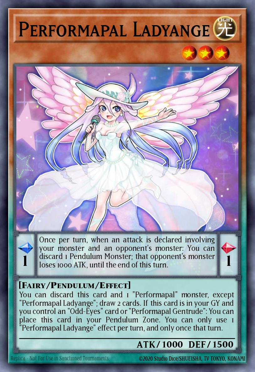 Performapal Ladyange Yu-Gi-Oh card