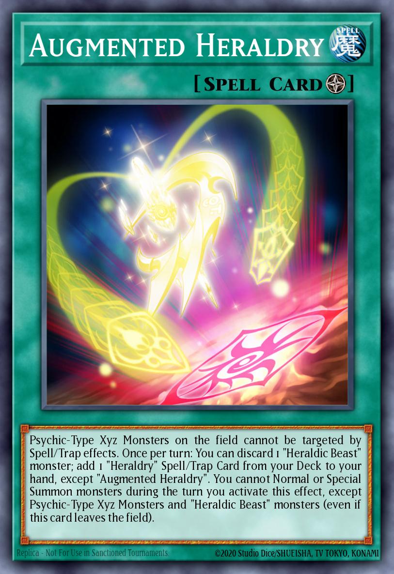 Augmented Heraldry Yu-Gi-Oh card