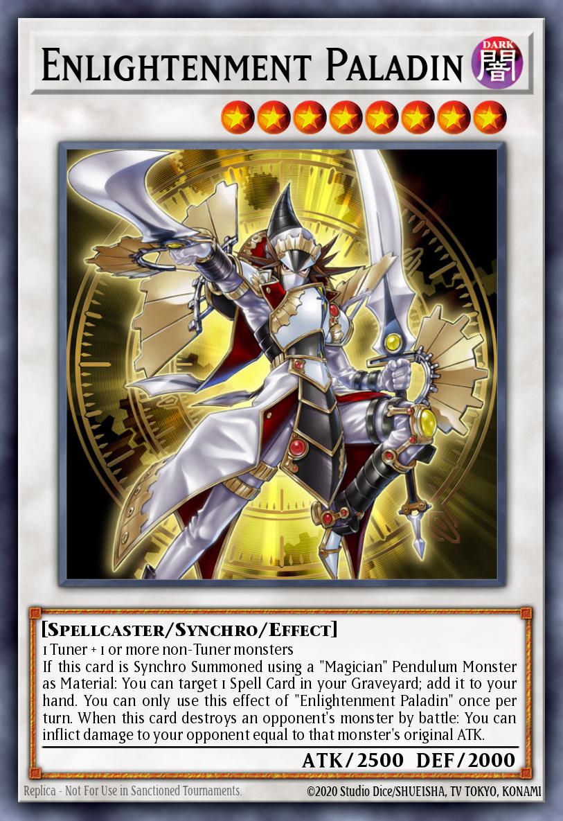 Enlightenment Paladin Yu-Gi-Oh card