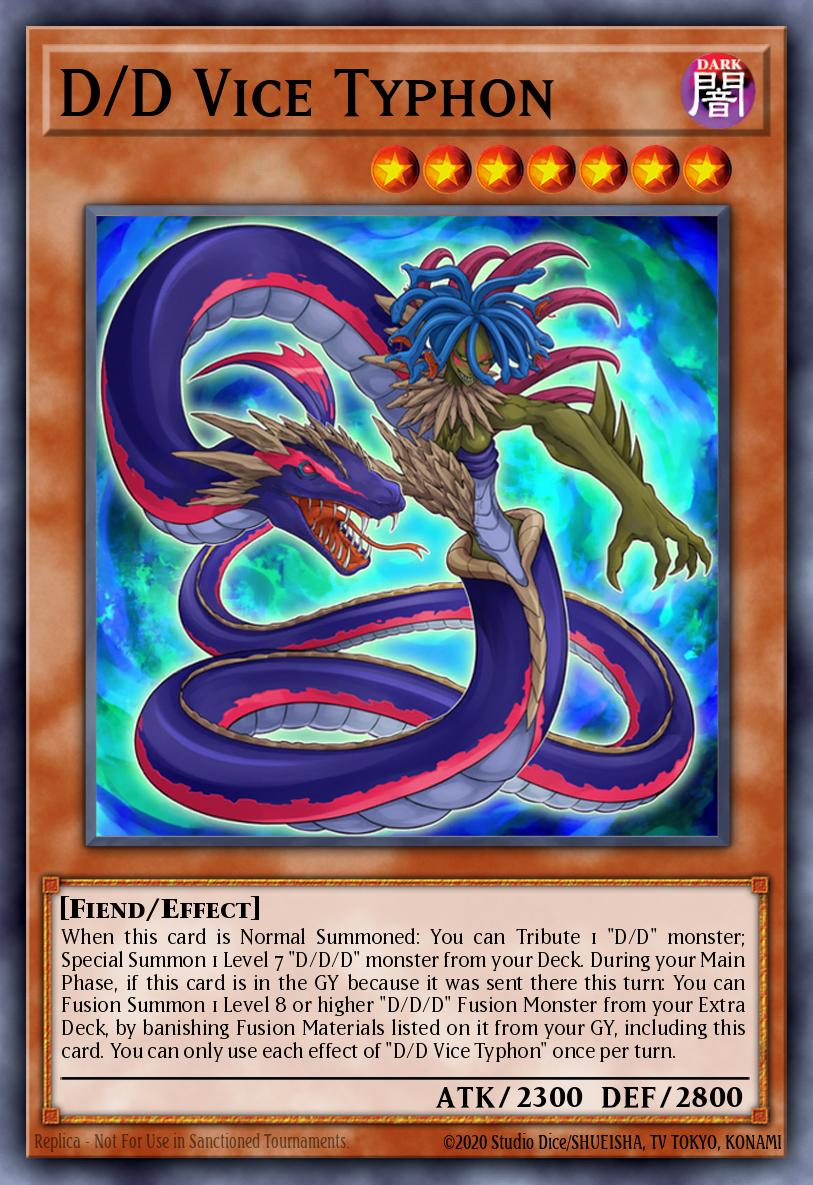 D/D Vice Typhon Yu-Gi-Oh card