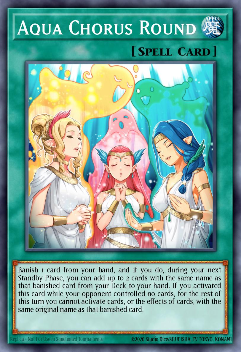 Aqua Chorus Round Yu-Gi-Oh card