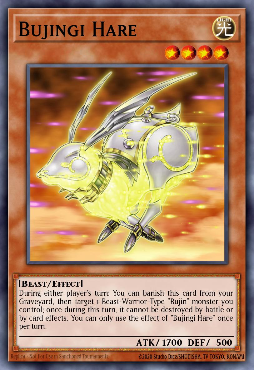 Bujingi Hare Yu-Gi-Oh card