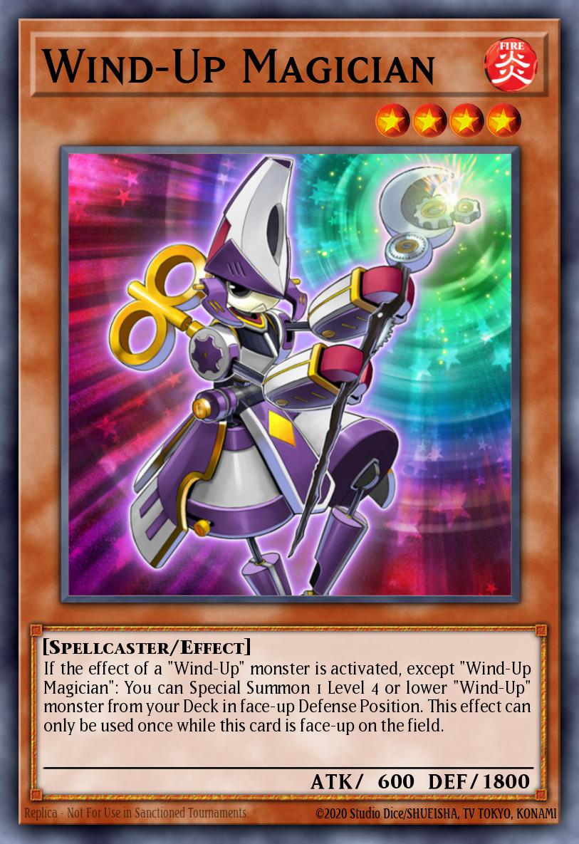 Wind-Up Magician Yu-Gi-Oh card