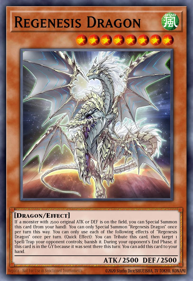 Regenesis Dragon Yu-Gi-Oh card