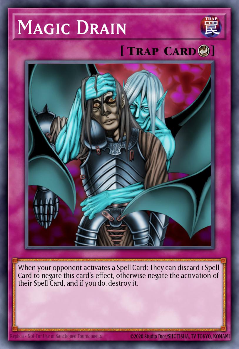 Magic Drain Yu-Gi-Oh card