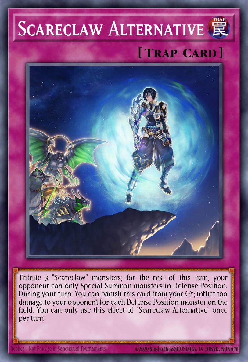 Scareclaw Alternative Yu-Gi-Oh card