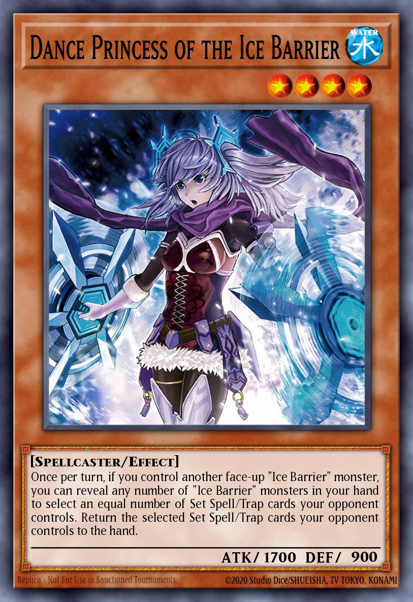 Dance Princess of the Ice Barrier Yu-Gi-Oh card