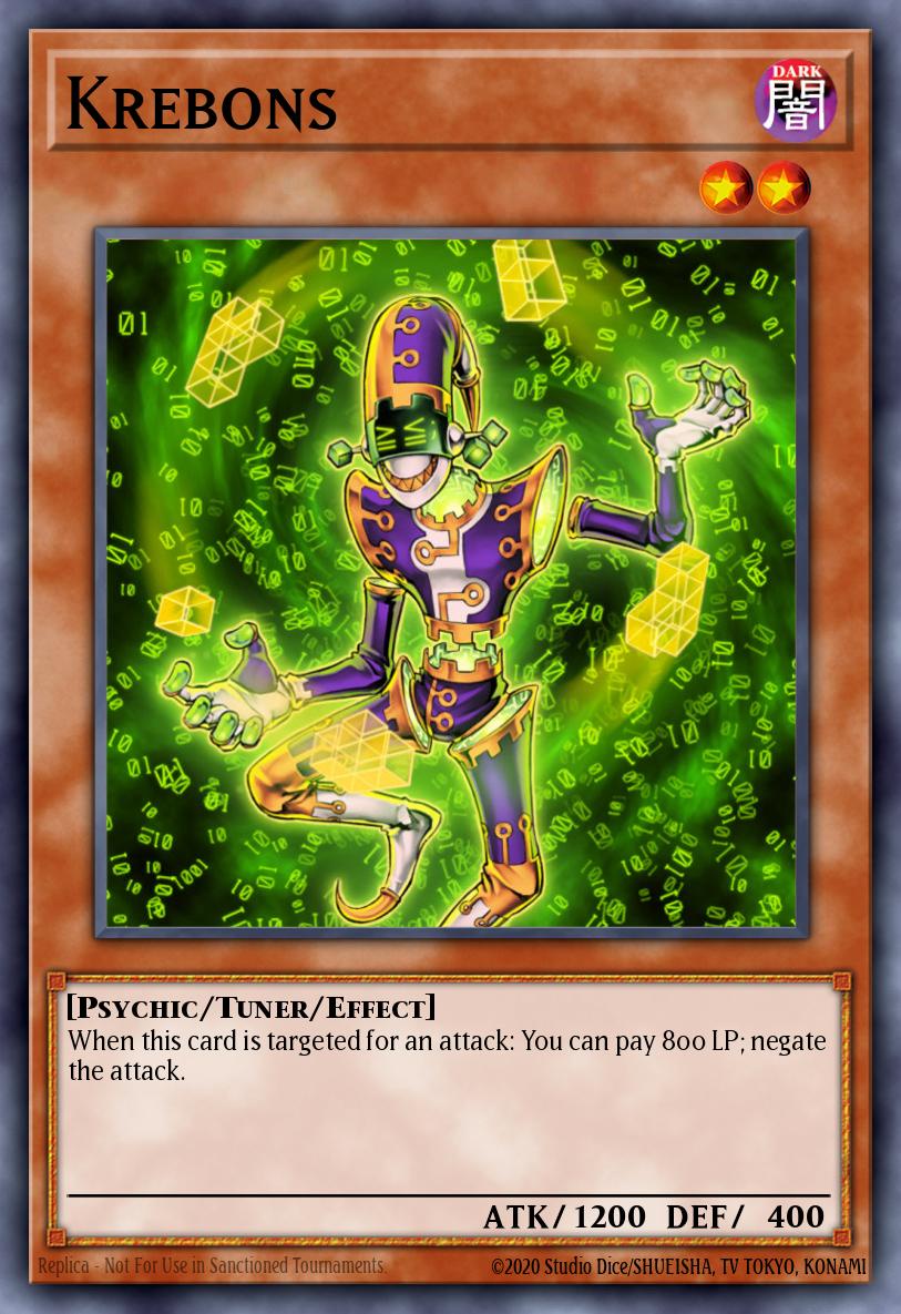 Krebons Yu-Gi-Oh card