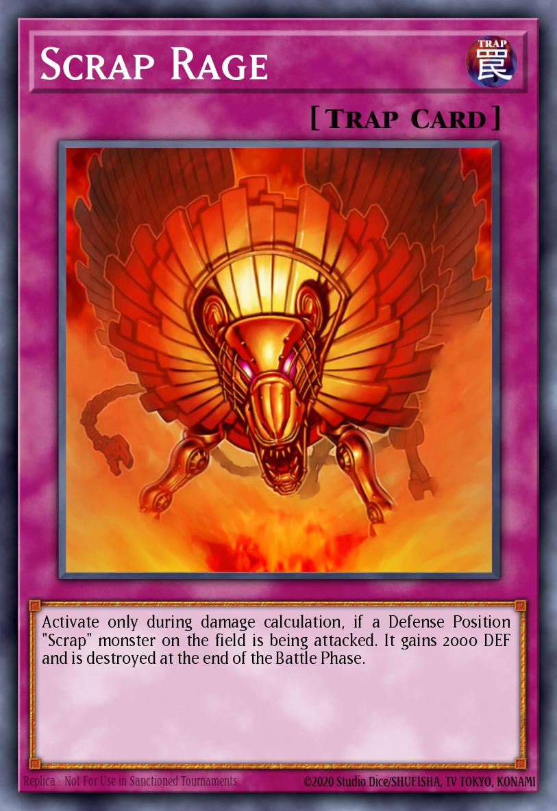 Scrap Rage Yu-Gi-Oh card