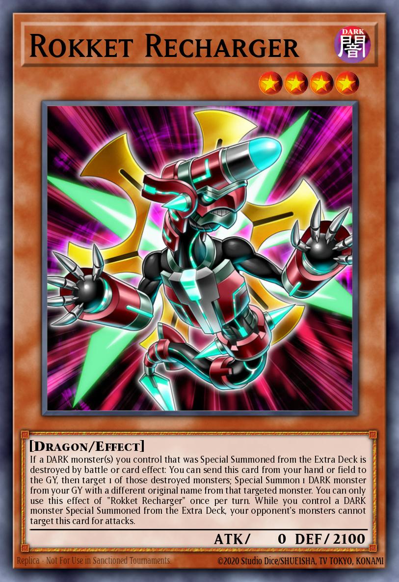 Rokket Recharger Yu-Gi-Oh card