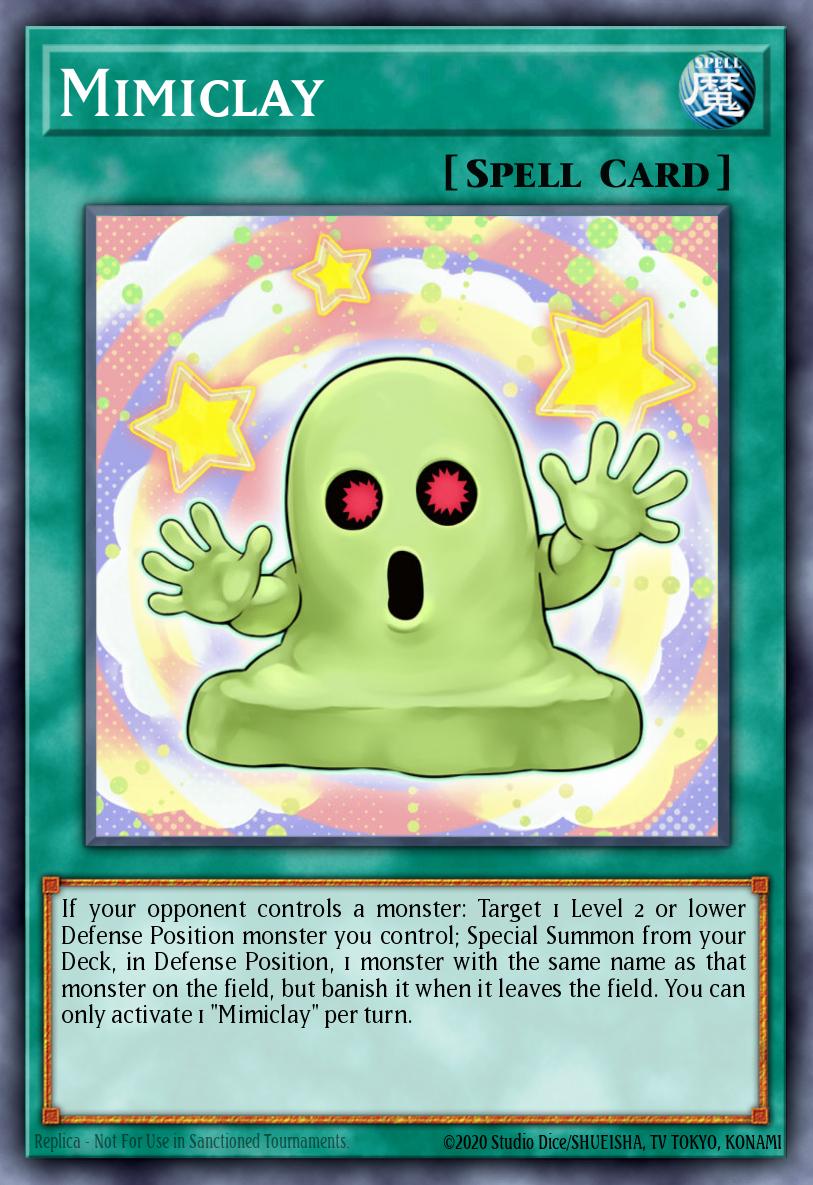 Mimiclay Yu-Gi-Oh card