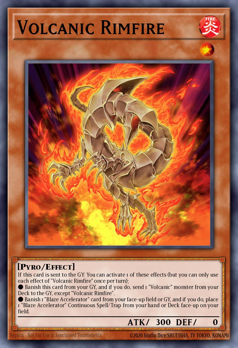 Volcanic Rimfire Yu-Gi-Oh card