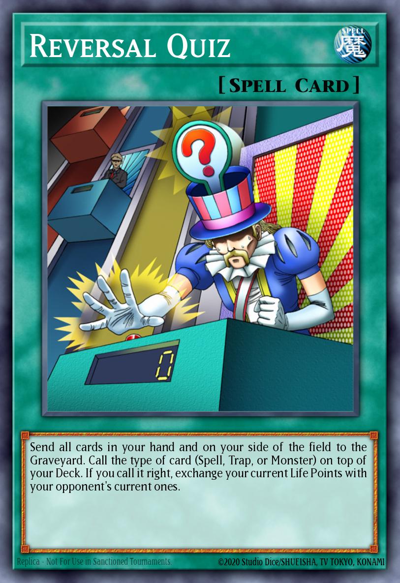 Reversal Quiz Yu-Gi-Oh card