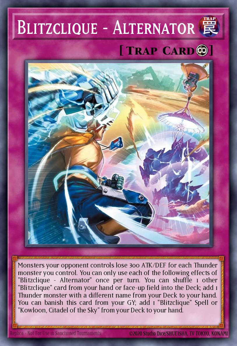 Blitzclique - Alternator Yu-Gi-Oh card
