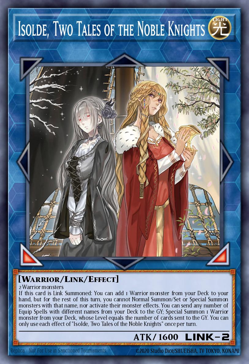 Isolde, Two Tales of the Noble Knights Yu-Gi-Oh card
