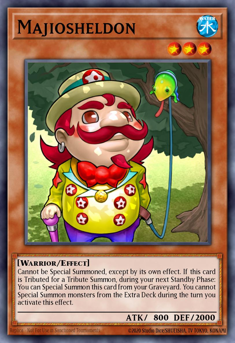 Majiosheldon Yu-Gi-Oh card
