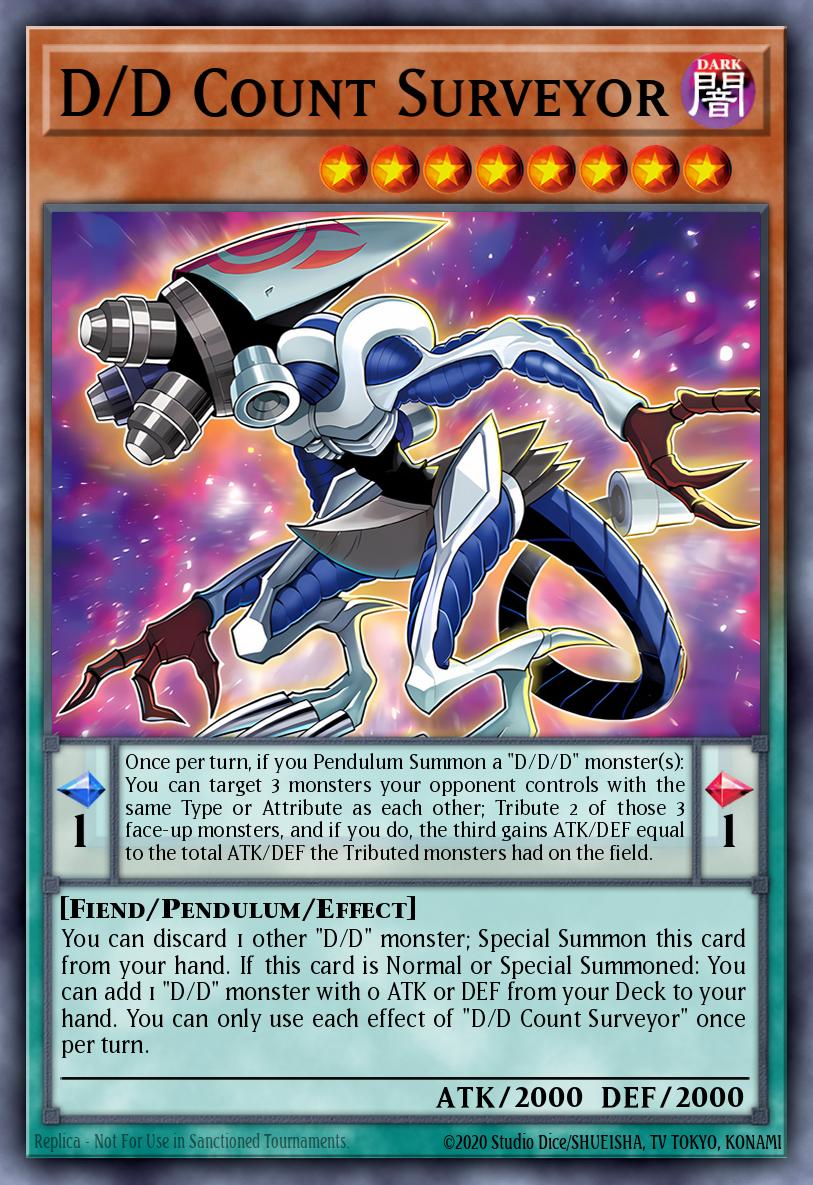 D/D Count Surveyor Yu-Gi-Oh card