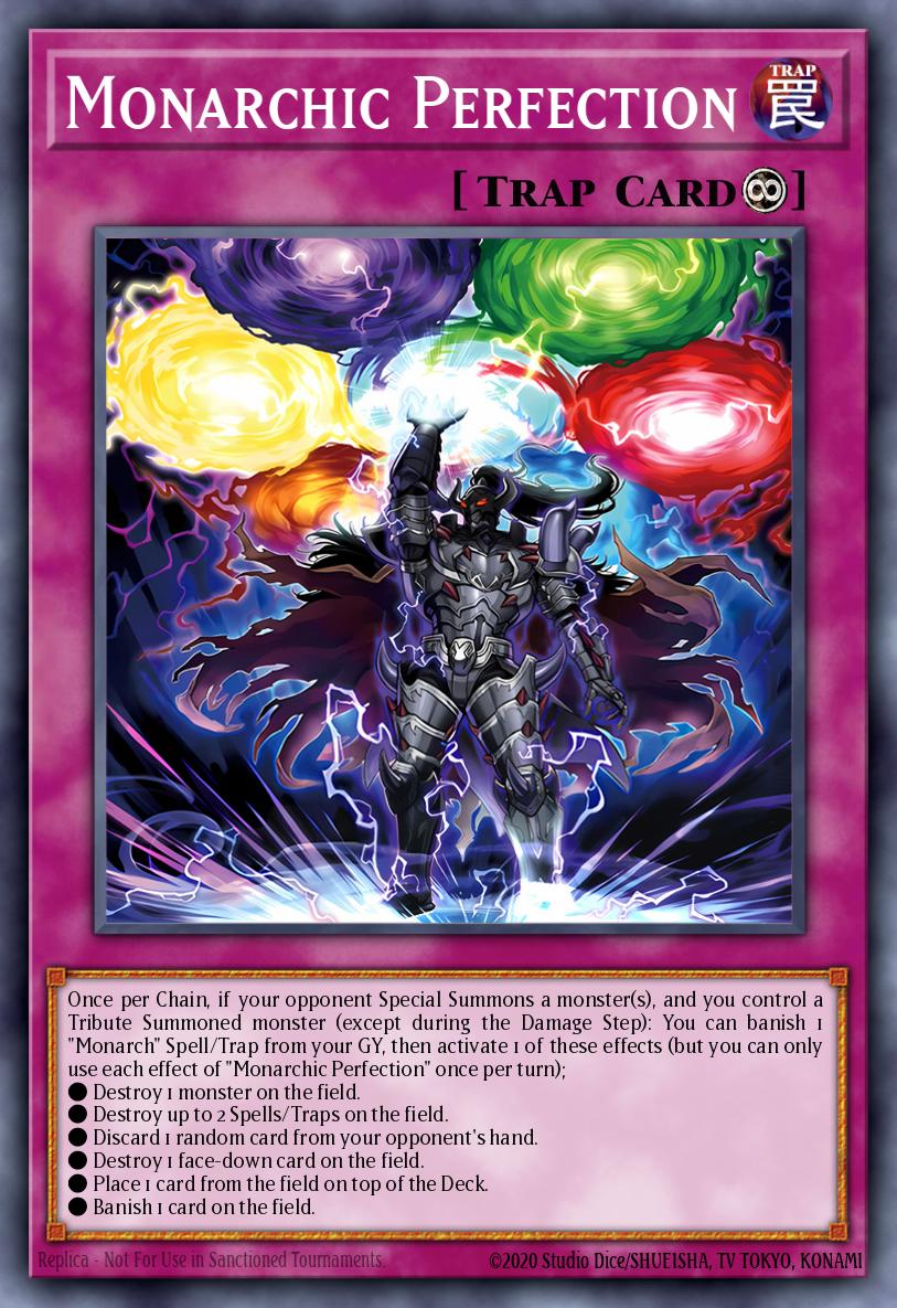 Monarchic Perfection Yu-Gi-Oh card
