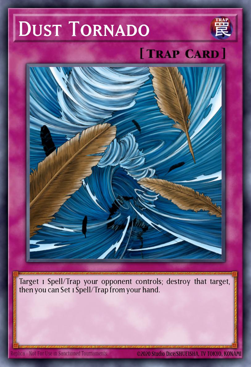 Dust Tornado Yu-Gi-Oh card