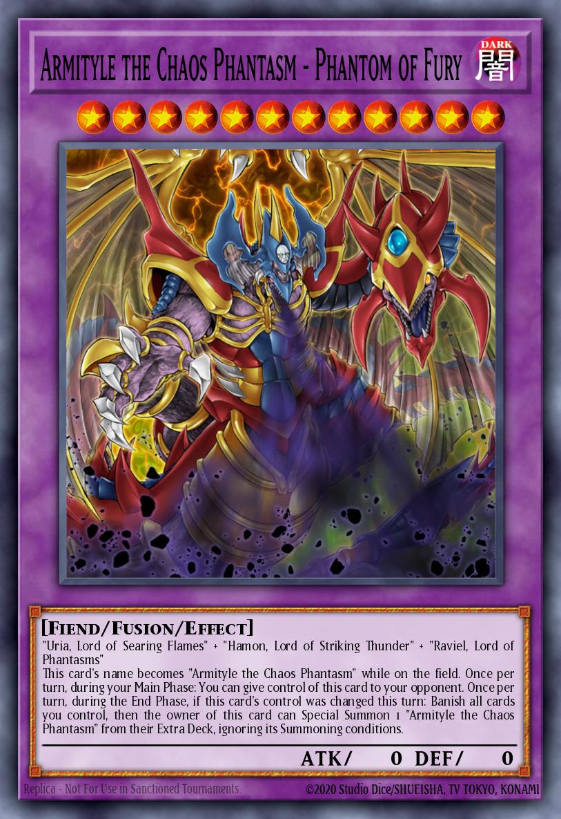 Armityle the Chaos Phantasm - Phantom of Fury Yu-Gi-Oh card