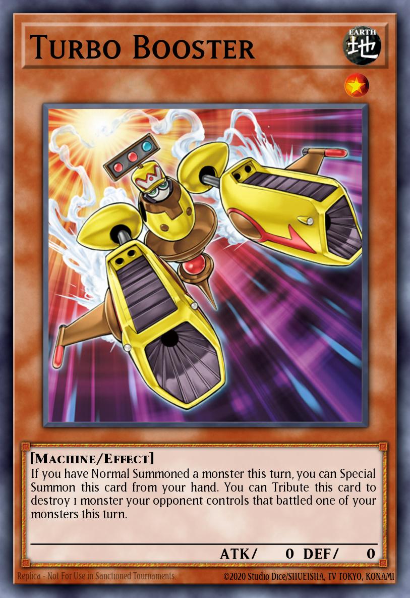 Turbo Booster Yu-Gi-Oh card