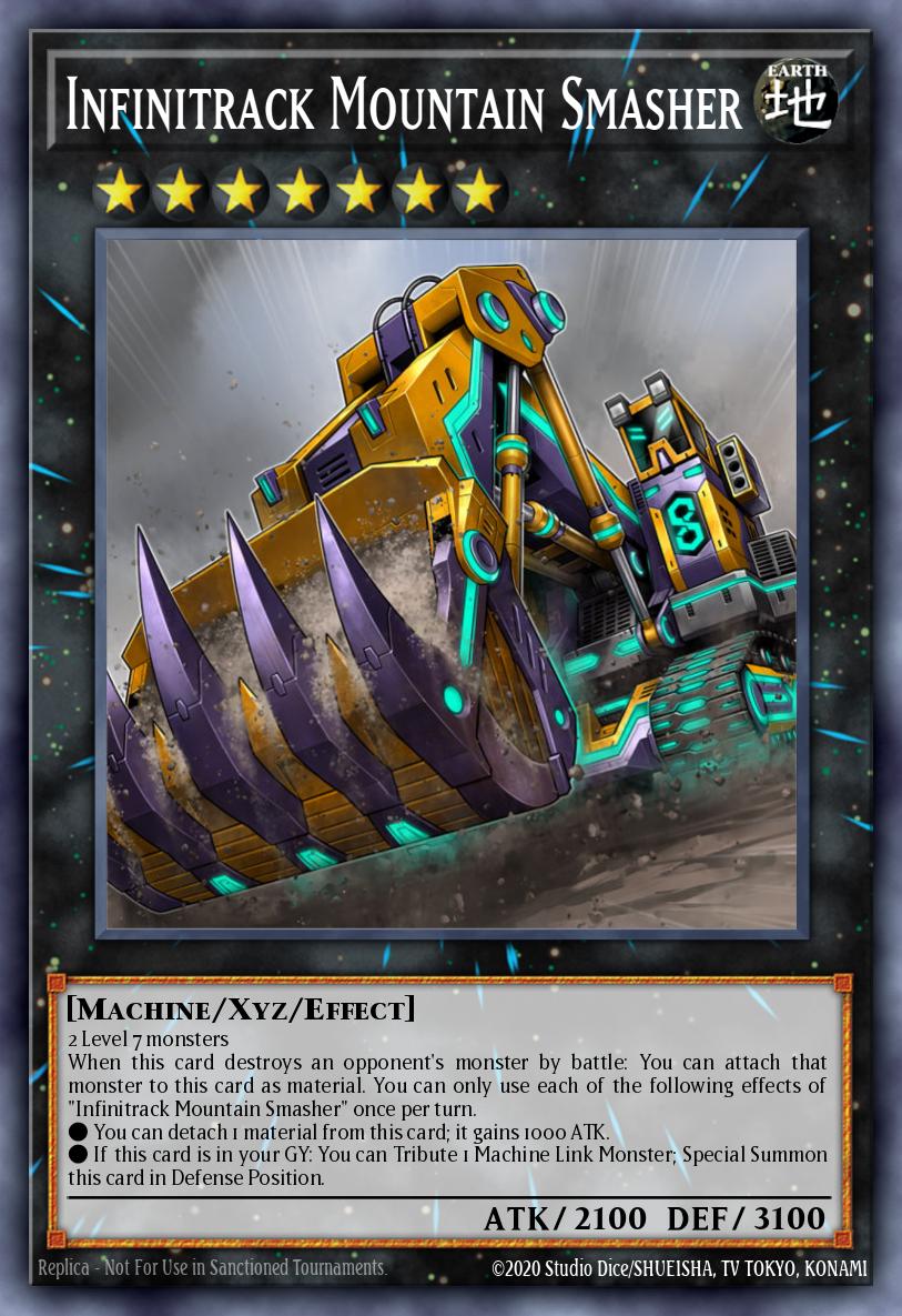 Infinitrack Mountain Smasher Yu-Gi-Oh card