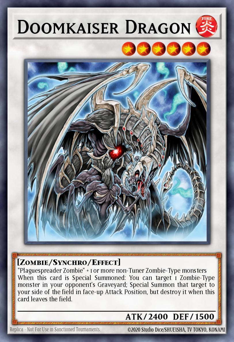 Doomkaiser Dragon Yu-Gi-Oh card