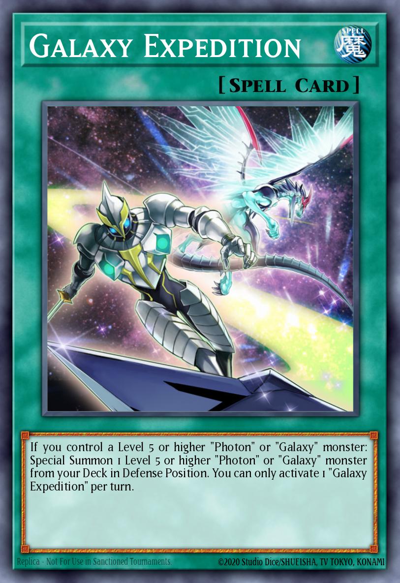 Galaxy Expedition Yu-Gi-Oh card