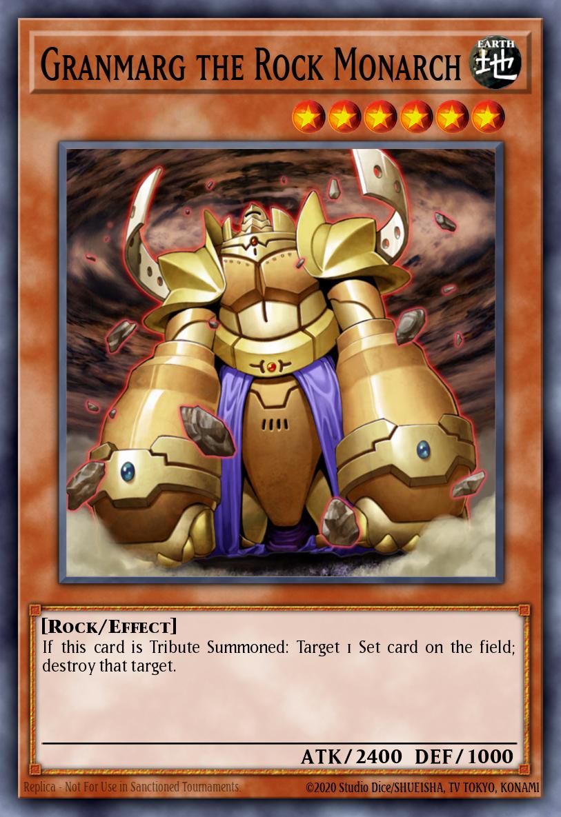 Granmarg the Rock Monarch Yu-Gi-Oh card