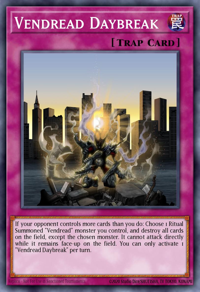 Vendread Daybreak Yu-Gi-Oh card