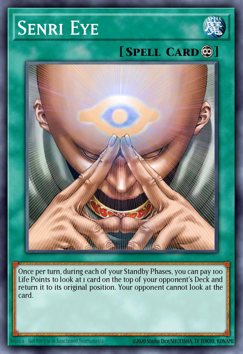 Senri Eye Yu-Gi-Oh card