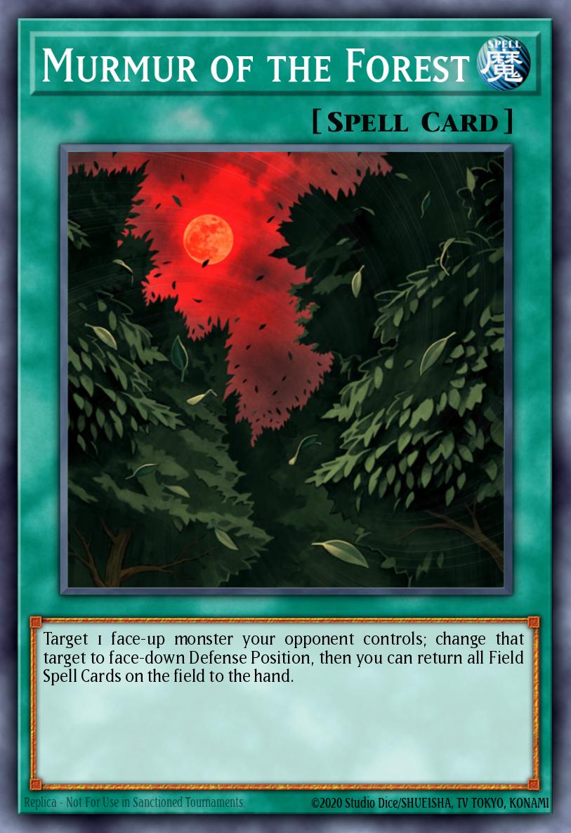 Murmur of the Forest Yu-Gi-Oh card
