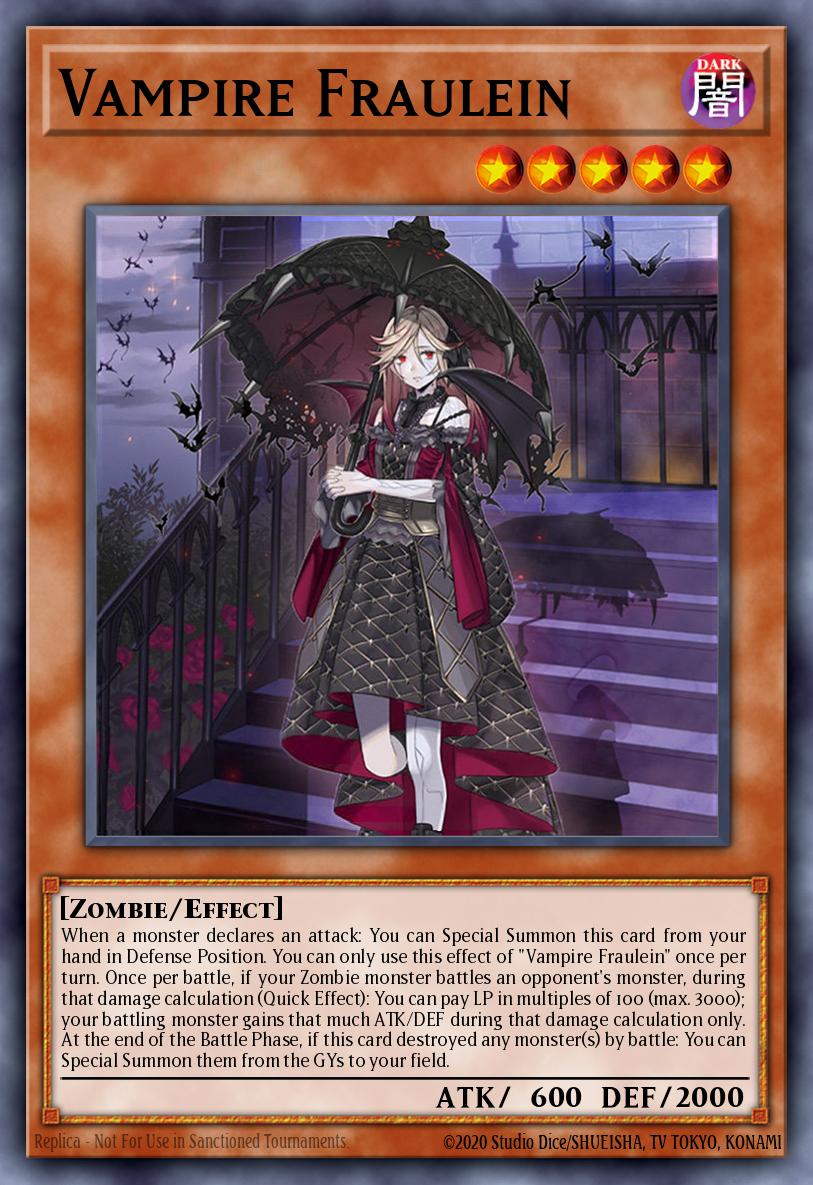 Vampire Fraulein Yu-Gi-Oh card