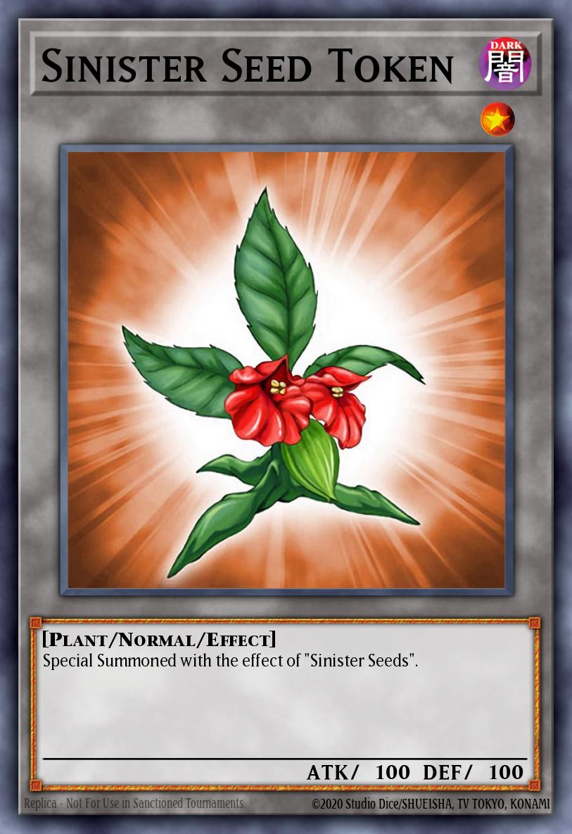 Sinister Seed Token Yu-Gi-Oh card