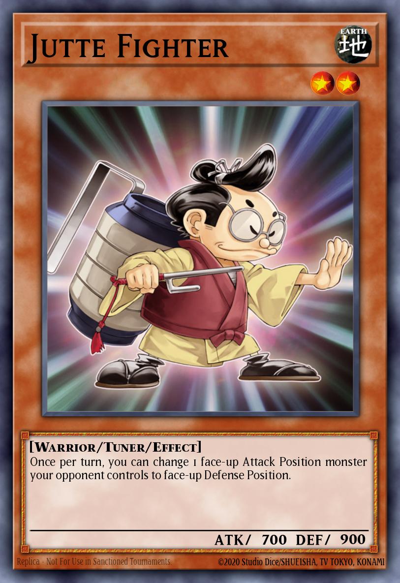Jutte Fighter Yu-Gi-Oh card