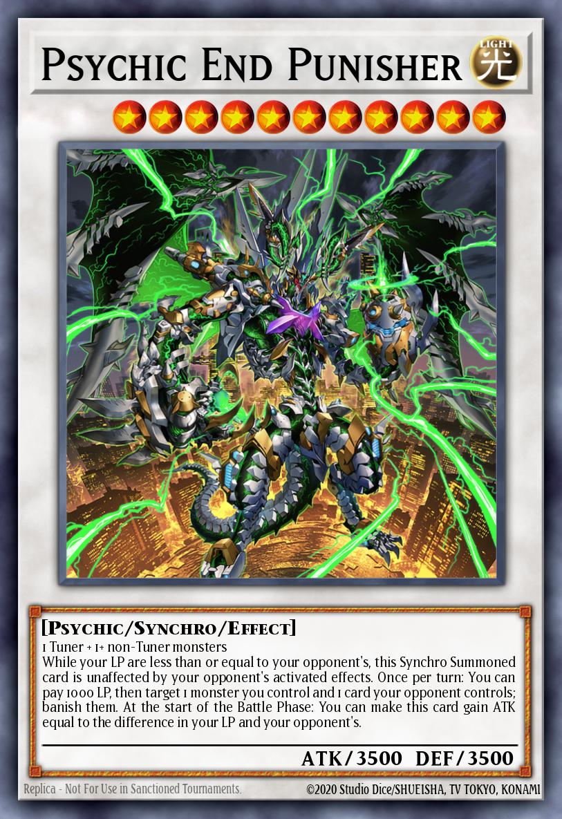Psychic End Punisher Yu-Gi-Oh card