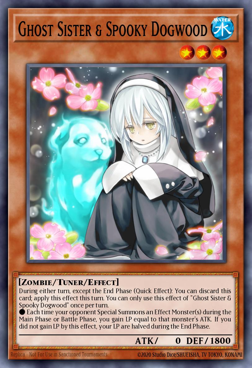Ghost Sister & Spooky Dogwood Yu-Gi-Oh card