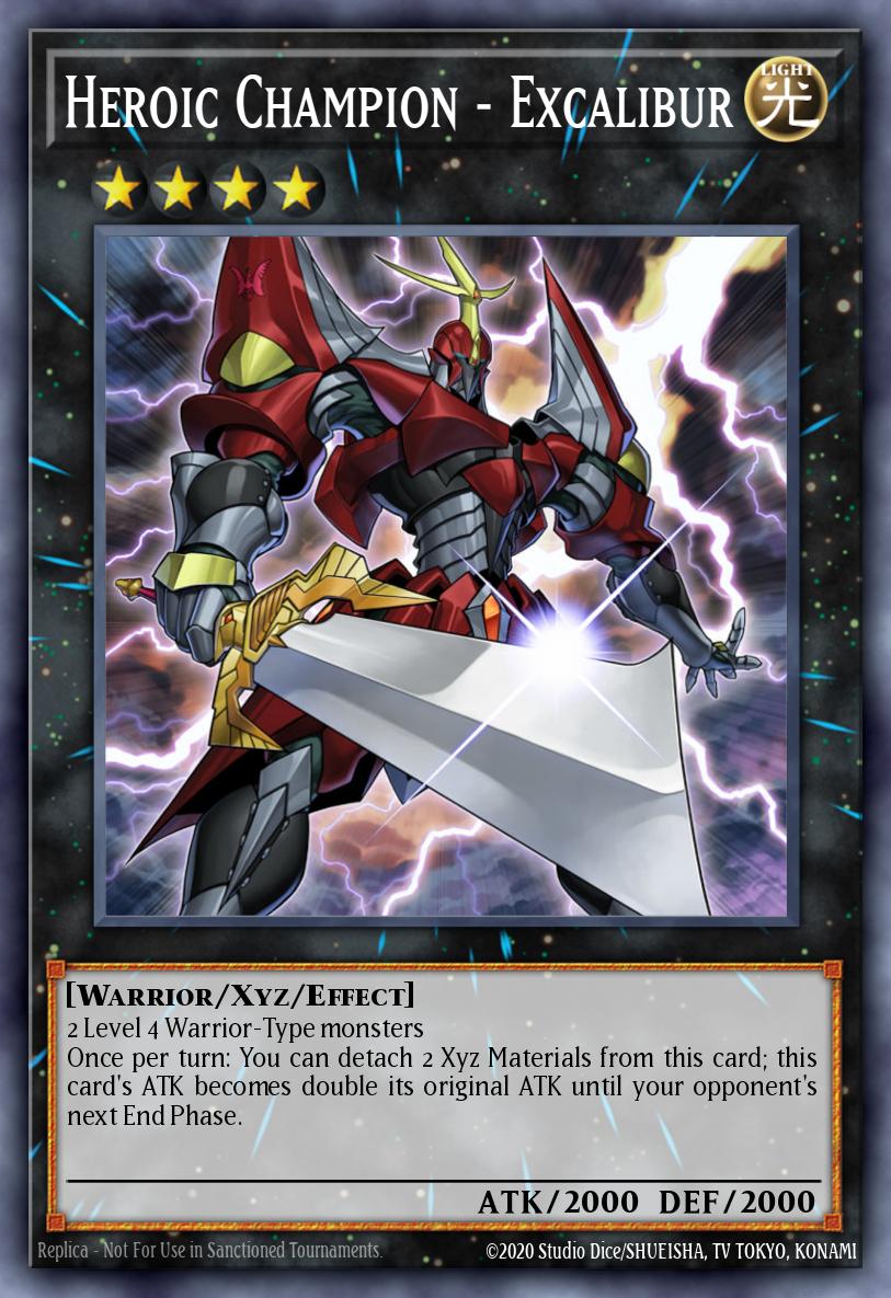 Heroic Champion - Excalibur Yu-Gi-Oh card