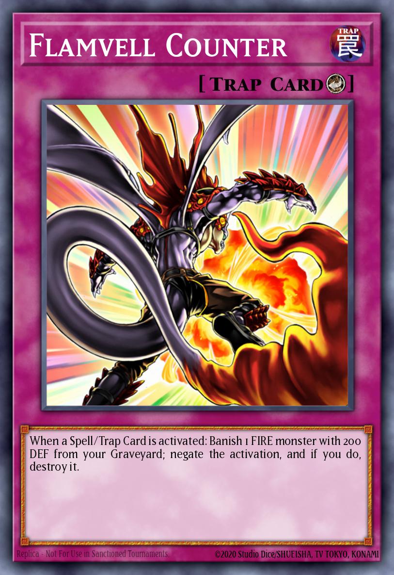 Flamvell Counter Yu-Gi-Oh card