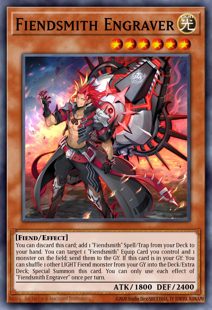 Fiendsmith Engraver Yu-Gi-Oh card