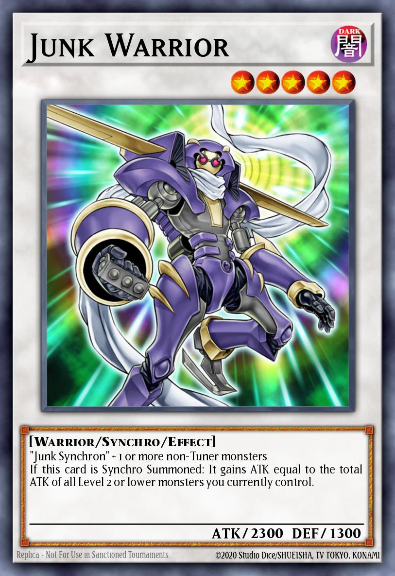 Junk Warrior Yu-Gi-Oh card